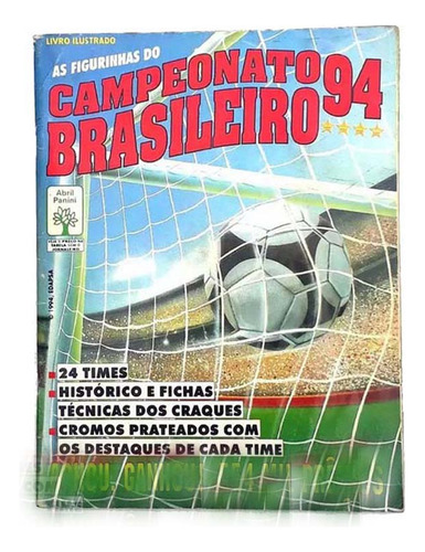 Dois Albuns Figurinhas Brasileiro 94 E 95 Incompletos No Est (Usado)