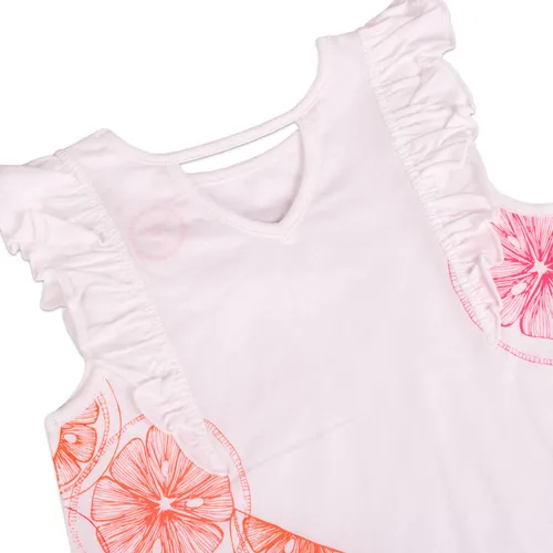 Polera Niña Blanco Pillin (pvy630-23bco)
