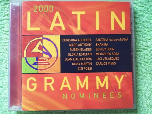 Eam Cd Latin Grammy 2000 Shakira Ricky Mana Santana Gloria