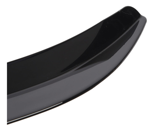 Spoiler Preto Da Tampa Da Asa Traseira Para Teto Estilo Maxt