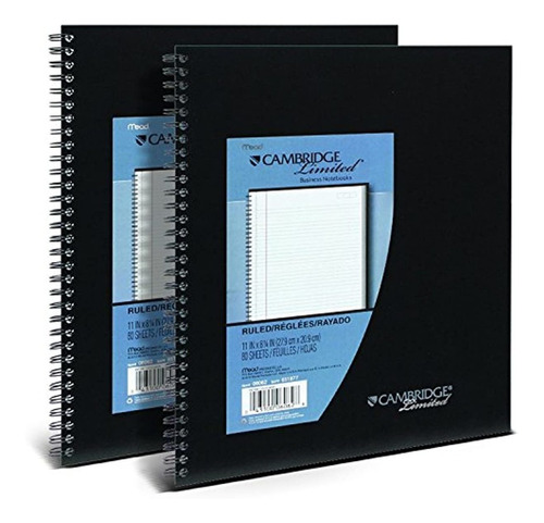 Cuadernos De Negocios Limitados Mead Cambridge, Legal Dictam