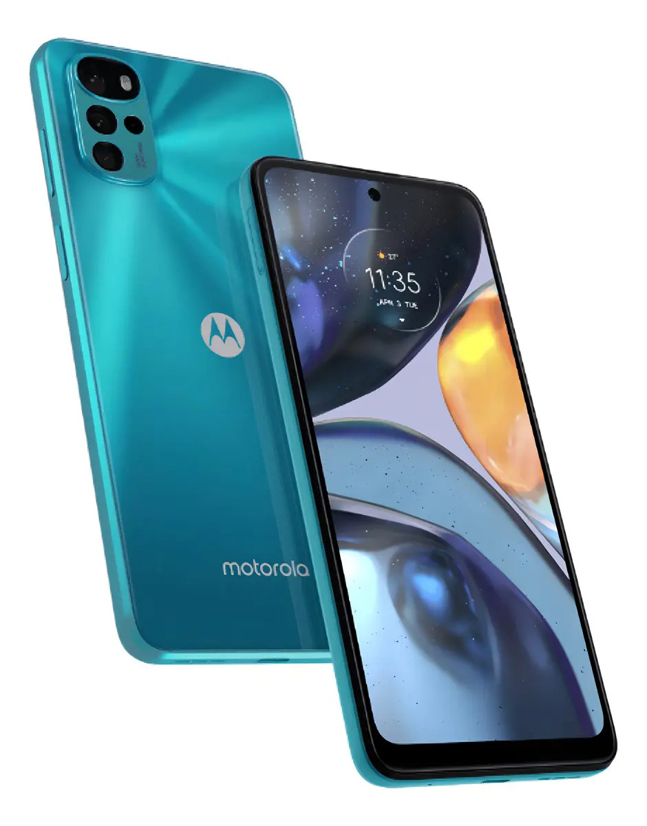 Smartphone Moto G22 Tela 6,5'' 128gb 4gb Ram Azul Motorola