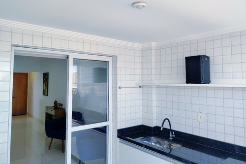 Apartamento 2 Dormitórios Sendo 1 Suíte Vila Tupi Praia Grande Sp