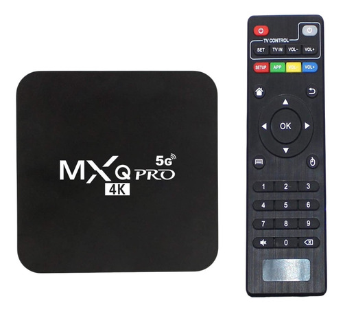 Imagen 1 de 6 de Tv Box Mxq Pro 4k 1g+ 8g Android 10.1
