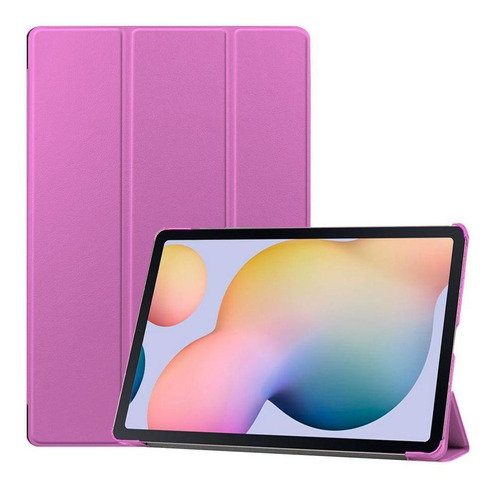 Capa Tab S7 T875 Tela De 11 Smart Aveludada Premium - Rosa