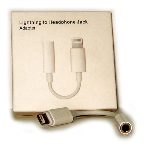 Cable Adaptador Lighting A Jack 3.5 Para Audio