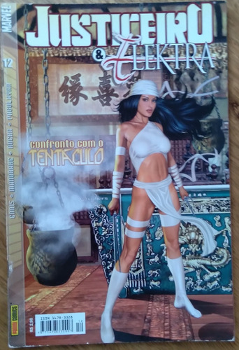26g Gibi Justiceiro E Elektra 12 / Ed Panini 2004 / Tentacul (Usado)