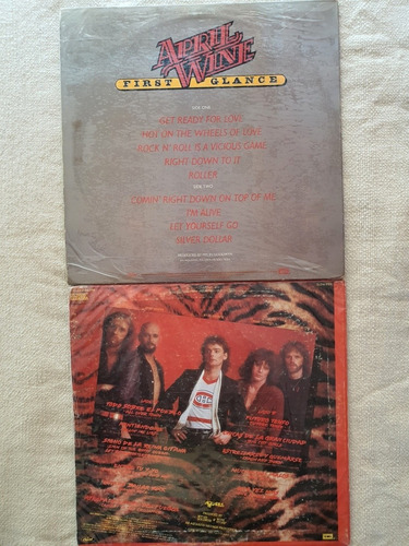 Vinilo April Wine Disco Acetato 1978 Lote 2 (Usado)