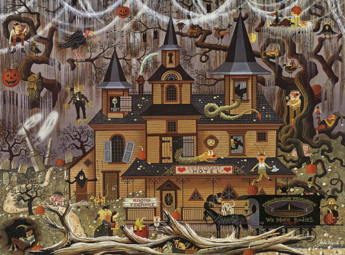 Buffalo Games - Charles Wysocki - Hotel Truco O Trato - Romp