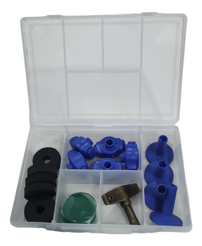 Kit De Accesorios Para Bateristas Felpas Base Llave Gel 