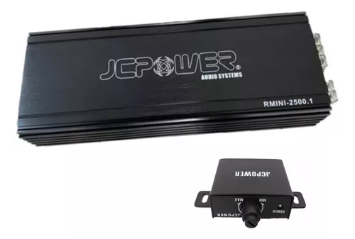 BASS5K 1 Ohm 5000W 1 Canal Amplificador de Audio para Coche Clase D