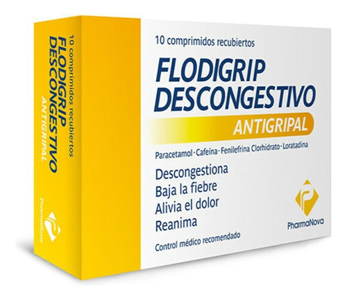 Flodigrip Descongestivo  10 Ta