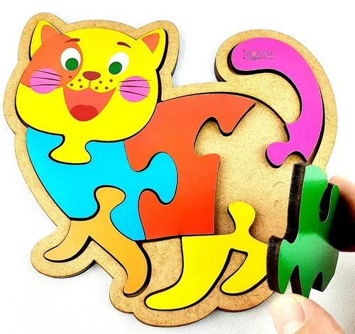 Quebra Cabeça Infantil para Bebês, Brinquedo Educativo Puzzle - Imagine  Brinquedos