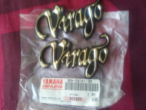 Emblemas Yamaha Virago Originales 11x6cm