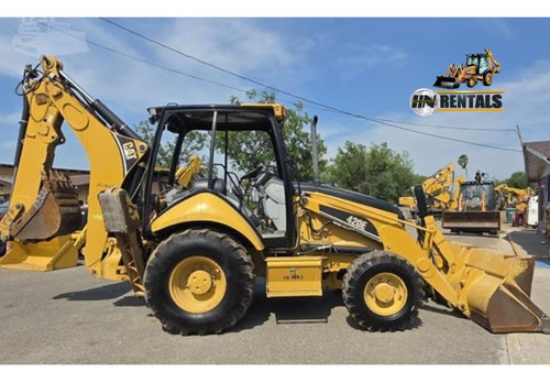 Retroexcavadora Caterpillar 420 E 2006 4x4 Con Ext 4739 Hrs