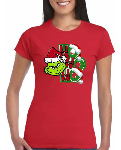 Franelas Modelos Navideños Santa Grinch Arbol Mickey Stitch