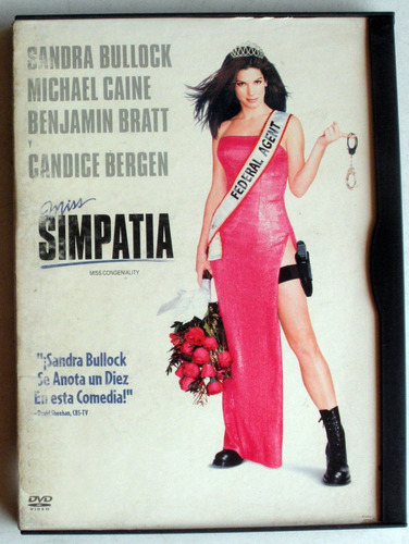 Dvd - Miss Simpatia - Sandra Bullock Box Carton  Imp. Brasil