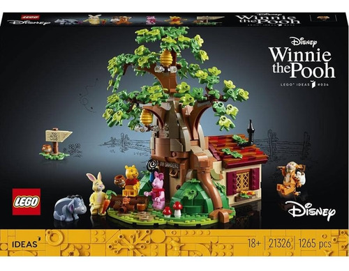 Brinquedo Lego Disney Winnie The Pooh Ursinho Pooh 21326