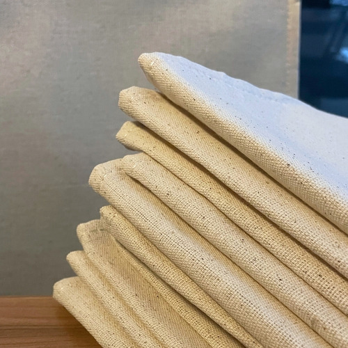 Kit Com 15 Pano De Prato Liso Premium 72x45cm 100% Algodão