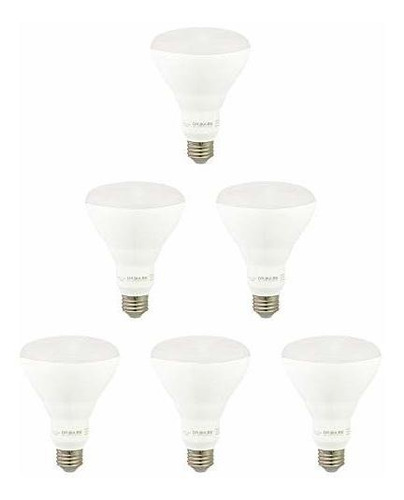  Pack 6 Bombillas Led Foco 9w (equivalente 65w), E26, 120