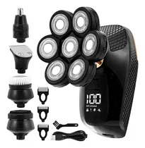 Comprar Máquina De Afeitar Eléctrica Hombres Calvos, 7 Cabeza...