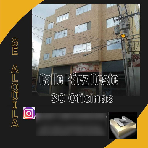 Oficinas En Aquiler, Calle Paez Maracay Ln 