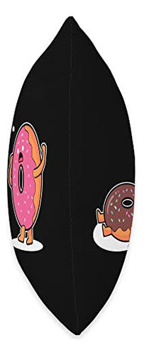 Cojín Para Lanzar De Temática De Rosquilla Donut Panic, 18x1