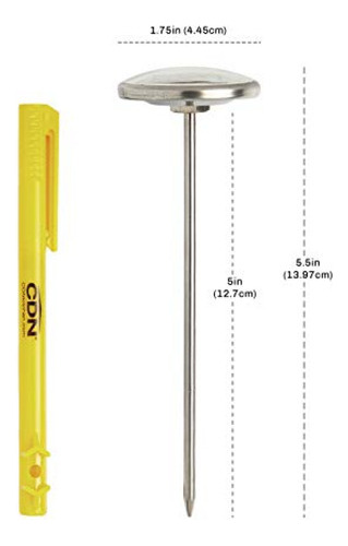Termometro Para Carnes Termómetro De Cocina Con Dial Grande