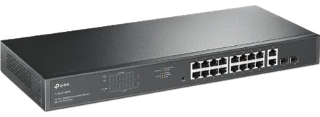 Tp-link Tl-sg1218mpe - Switch Poe 16 Puertos 2uplink 2sfp