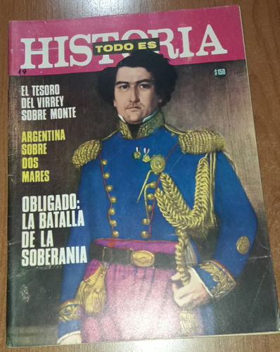 Revista Todo Es Historia N°19  Noviembre De 1968