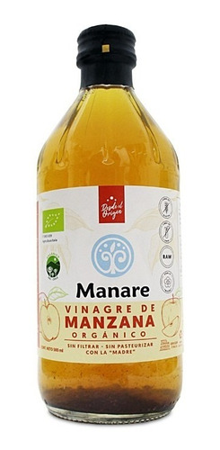 Vinagre De Manzana Orgánico 500ml