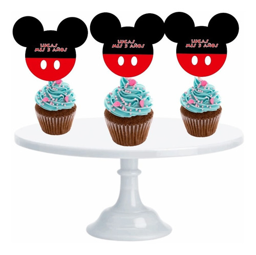 Cupcake Toppers, Muffins, Mickey