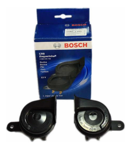 Claxon Caracol Doble De Alta Potencia Bosch