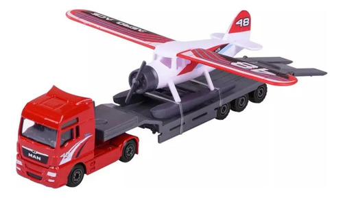 Camión Majorette Man Tgx Cama Baja Esc 1:87 2023