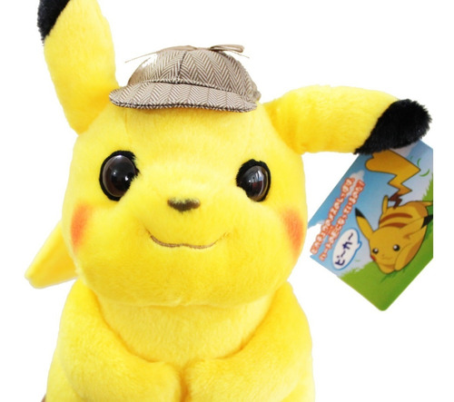  Pikachu Pokemon Detective Peluche Oficial 2019 Envio Gratis