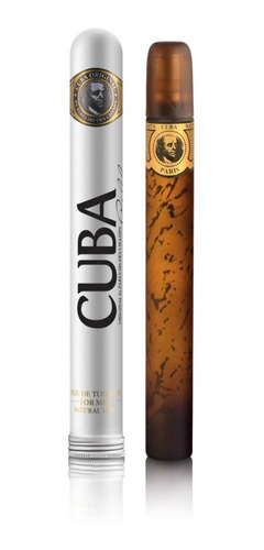 Imagen 1 de 1 de Perfume Cuba Gold 35ml Caballero