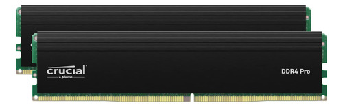 Memoria Ram 2x32gb (62gb)-crucial Pro Series-ddr4 Pro- 3200