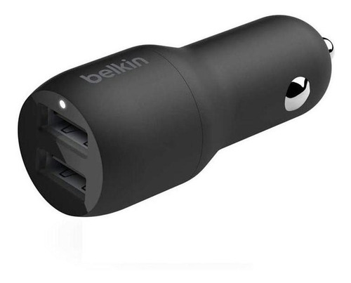 Cargador Belkin Ccb001btbk De Auto 12v Boost 4.8a Doble Usb