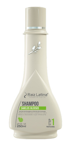 Shampoo Raiz Latina Cabelos Oleosos 250 Ml