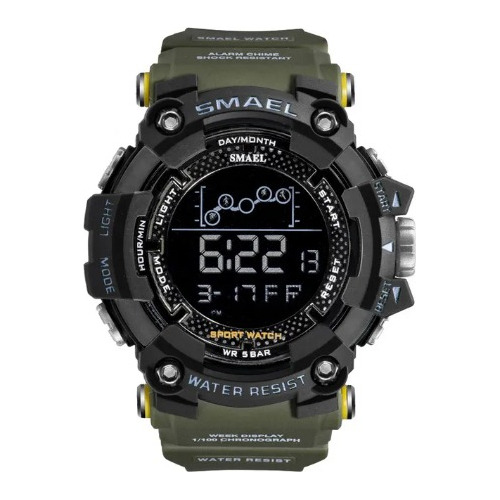 Reloj Digital Deportivo Hombre Luminoso Led - Smael