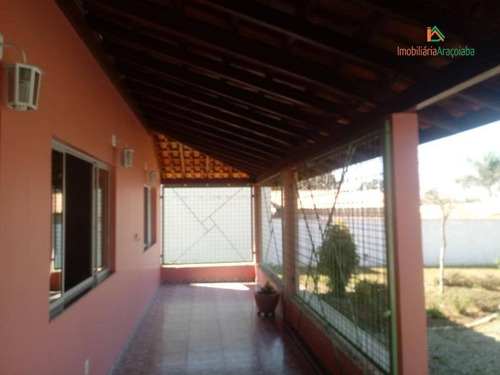 Chácara Com 3 Dormitórios À Venda, 5000 M² Por R$ 700.000,00 - Monte Líbano - Araçoiaba Da Serra/sp - Ch0129