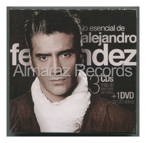 Alejandro Fernandez Lo Esencial De 3cd+dvd