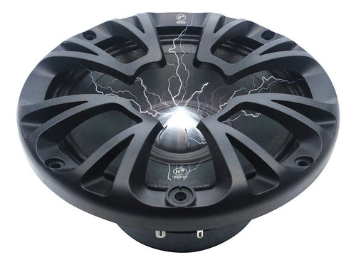 Set De Medios Hf Audio 8 60 Watts 2 Vías Hf-w8pro Color Negro