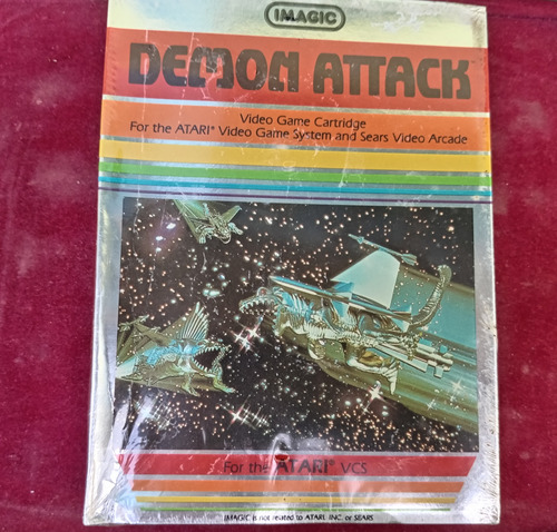 Demon Attack ( Juego Atari 2600 ) ( Nuevo ) 30v    _\(^o^)/_