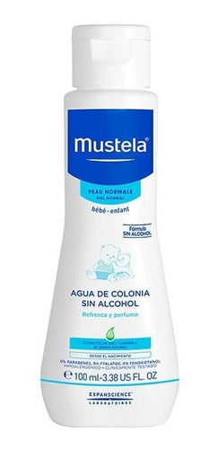 Agua De Colonia Bebe Mustela Sin Alcohol X 100 Maternelle