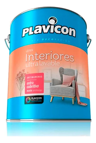 Latex Interior Plavicon Ultra Lavable 20 Litros Pintumm