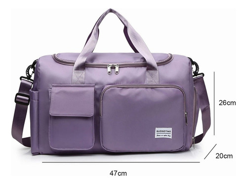 Maleta Deportiva Bolsa Gym Viaje Mochila Fitness Bag