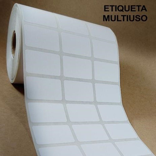 10 Rolos Etiqueta Zebra, Argox, Elgin 33x21 Couchê 3 Colunas