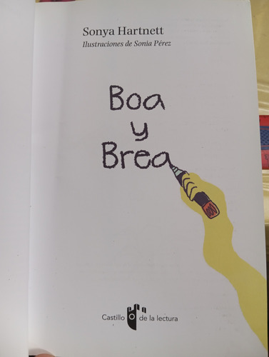 Boa Y Brea, Sonya Hartnett (Usado)