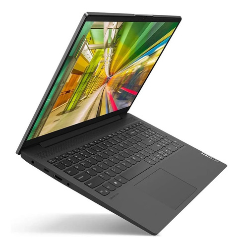 Notebook Lenovo IdeaPad 15ITL05 graphite gray 15.6", Intel Core i5 1135G7 16GB de RAM 256GB SSD, Intel Iris Xe Graphics G7 80EUs 1920x1080px Windows 10 Home